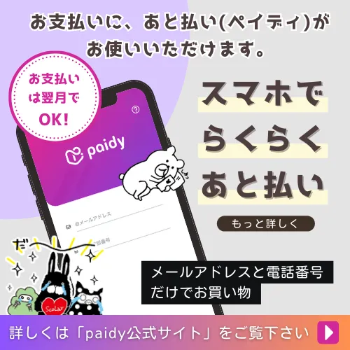 ペイディ_スマホでらくらくお支払い