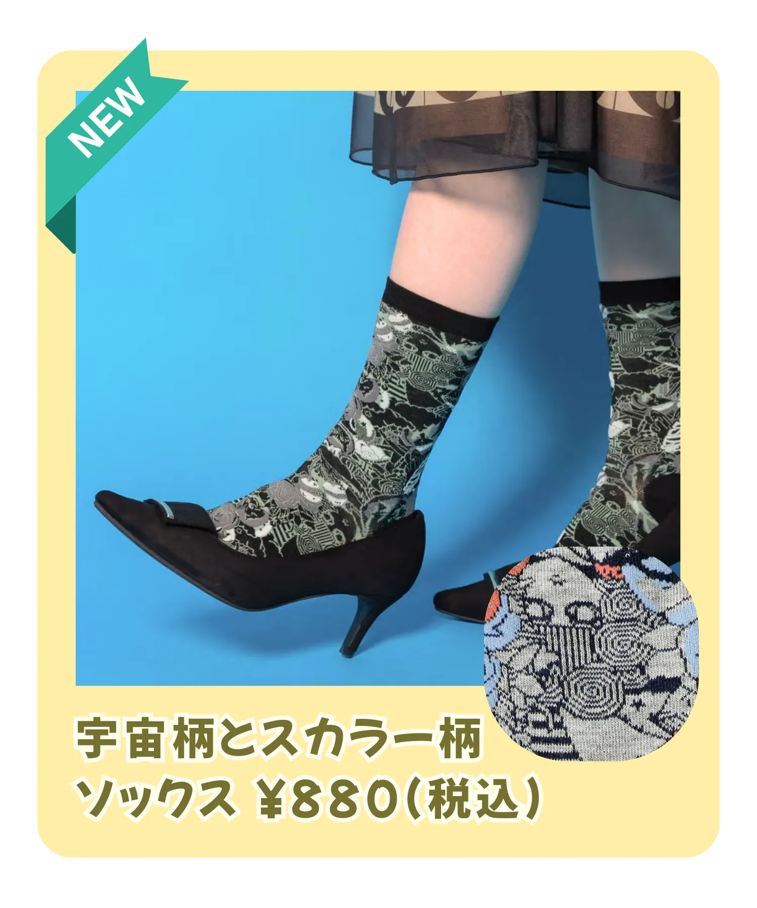 春の新作ソックス特集