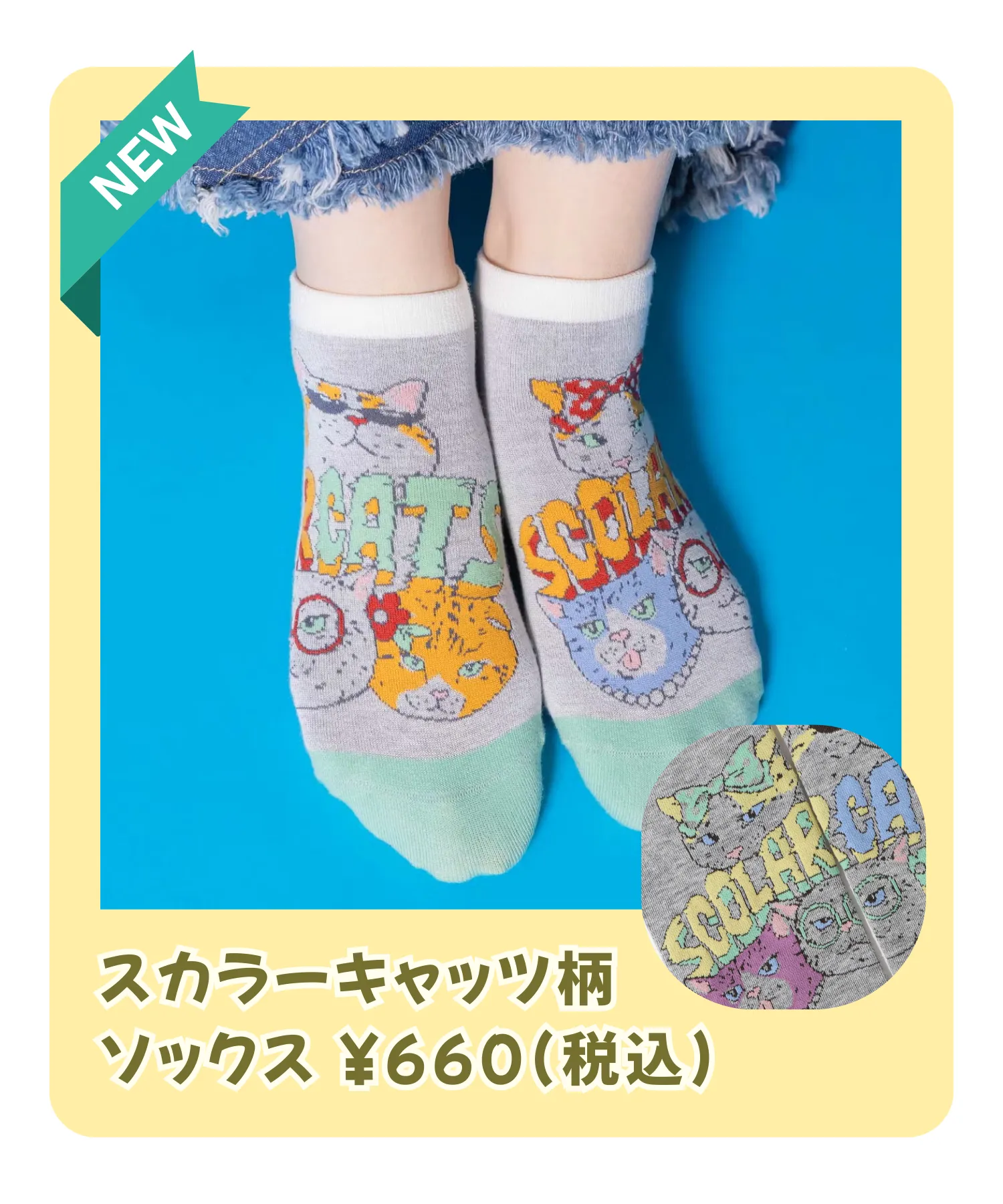 春の新作ソックス特集