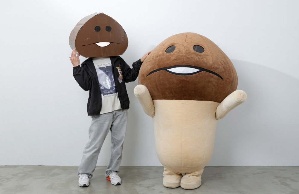 なめこ&ダンなめさんが撮影に遊びに来てくれたよ♪