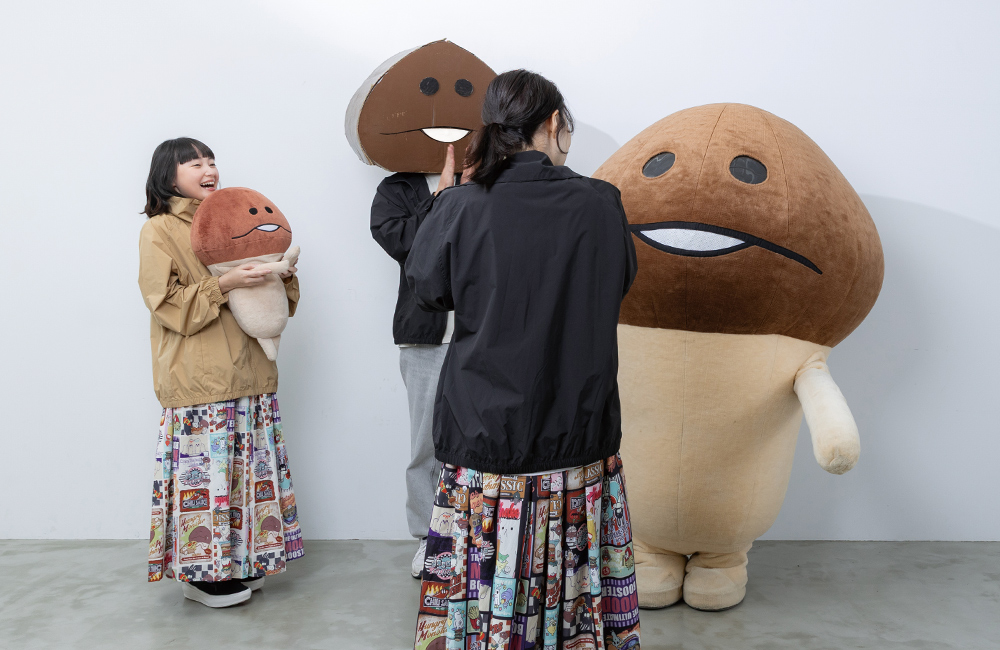 なめこ&ダンなめさんが撮影に遊びに来てくれたよ♪
